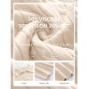 imageANRABESS Womens Cable Knit Sweaters Long Sleeve V Neck Sweater Tops Casual Pullover Polo Shirts 2025 Fall Fashion OutfitsParchment Beige