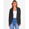 imageANRABESS Womens Cardigan Open Front Long Sleeve Shawl Neck Dressy Casual Knit Sweaters 2025 Fall Trendy Outerwear CoatBlack