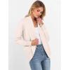 imageANRABESS Womens Cardigan Sweaters Open Front Long Sleeve Shawl Neck Knit Dressy Casual 2025 Trendy Fall Winter Outerwear CoatAlmond