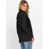 imageANRABESS Womens Cardigan Sweaters Open Front Long Sleeve Shawl Neck Knit Dressy Casual 2025 Trendy Fall Winter Outerwear CoatBlack
