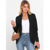 imageANRABESS Womens Cardigan Sweaters Open Front Long Sleeve Shawl Neck Knit Dressy Casual 2025 Trendy Fall Winter Outerwear CoatBlack
