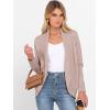 imageANRABESS Womens Cardigan Sweaters Open Front Long Sleeve Shawl Neck Knit Dressy Casual 2025 Trendy Fall Winter Outerwear CoatTan