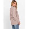 imageANRABESS Womens Cardigan Sweaters Open Front Long Sleeve Shawl Neck Knit Dressy Casual 2025 Trendy Fall Winter Outerwear CoatTan