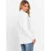 imageANRABESS Womens Cardigan Sweaters Open Front Long Sleeve Shawl Neck Knit Dressy Casual 2025 Trendy Fall Winter Outerwear CoatWhite