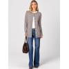 imageANRABESS Womens Cardigans 2025 Fall Dressy Casual Long Sleeve Crewneck Button Down Open Front Soft Knit Cardigan SweatersBright Camel
