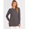 imageANRABESS Womens Cardigans 2025 Fall Dressy Casual Long Sleeve Crewneck Button Down Open Front Soft Knit Cardigan SweatersDeep Taupe