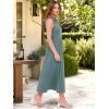 imageANRABESS Womens Casual Dress Summer Sleeveless V Neck Sundress Aline Flowy Beach Maxi Dresses Travel 2025 Vacation OutfitsGreen