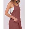 imageANRABESS Womens Casual Jumpsuits Summer Sleeveless Stretchy Romper Harem Pants Loose Jumpers Overalls Trendy OutfitsCaramel