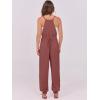 imageANRABESS Womens Casual Jumpsuits Summer Sleeveless Stretchy Romper Harem Pants Loose Jumpers Overalls Trendy OutfitsCaramel
