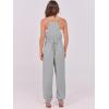 imageANRABESS Womens Casual Jumpsuits Summer Sleeveless Stretchy Romper Harem Pants Loose Jumpers Overalls Trendy OutfitsLight Grey