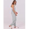 imageANRABESS Womens Casual Jumpsuits Summer Sleeveless Stretchy Romper Harem Pants Loose Jumpers Overalls Trendy OutfitsLight Grey