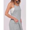 imageANRABESS Womens Casual Jumpsuits Summer Sleeveless Stretchy Romper Harem Pants Loose Jumpers Overalls Trendy OutfitsLight Grey
