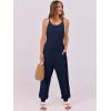 imageANRABESS Womens Casual Jumpsuits Summer Sleeveless Stretchy Romper Harem Pants Loose Jumpers Overalls Trendy OutfitsNavy Blue