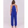 imageANRABESS Womens Casual Jumpsuits Summer Sleeveless Stretchy Romper Harem Pants Loose Jumpers Overalls Trendy OutfitsRoyal Blue