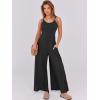 imageANRABESS Womens Casual Loose Sleeveless Jumpsuits Dressy Wide Leg Adjustable Strap Rompers 2025 Summer Vacation OutfitsBlack