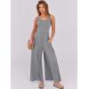 imageANRABESS Womens Casual Loose Sleeveless Jumpsuits Dressy Wide Leg Adjustable Strap Rompers 2025 Summer Vacation OutfitsGrey