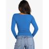 imageANRABESS Womens Cutout Tops Trendy Sexy Long Sleeve Shirts Ribbed Slim Fit Tee 2025 Fall Fashion Going Out Tshirts ClothesBlue