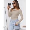 imageANRABESS Womens Cutout Tops Trendy Sexy Long Sleeve Shirts Ribbed Slim Fit Tee 2025 Fall Fashion Going Out Tshirts ClothesKhaki