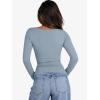 imageANRABESS Womens Cutout Tops Trendy Sexy Long Sleeve Shirts Ribbed Slim Fit Tee 2025 Fall Fashion Going Out Tshirts ClothesLight Blue