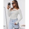imageANRABESS Womens Cutout Tops Trendy Sexy Long Sleeve Shirts Ribbed Slim Fit Tee 2025 Fall Fashion Going Out Tshirts ClothesWhite