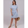imageANRABESS Womens Dresses 2025 Summer Casual Short Sleeve Crew Neck Elastic Waist Mini T Shirt Dress with PocketsLight Blue