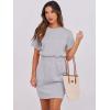 imageANRABESS Womens Dresses 2025 Summer Casual Short Sleeve Crew Neck Elastic Waist Mini T Shirt Dress with PocketsLight Grey