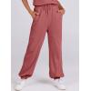 imageANRABESS Womens Jumpsuits Summer Casual Sleeveless 2025 Romper One Piece Outfit Active Workout Lounge Jumpsuits Pockets Orange Medium