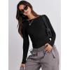 imageANRABESS Womens Long Sleeve Shirts Tight Fitted Going Out Crop Tops Crewneck Basic Tee Y2k Outfits Teens Girls ClothesBlack