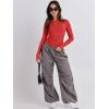 imageANRABESS Womens Long Sleeve Shirts Tight Fitted Going Out Crop Tops Crewneck Basic Tee Y2k Outfits Teens Girls ClothesBrilliant Red