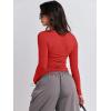 imageANRABESS Womens Long Sleeve Shirts Tight Fitted Going Out Crop Tops Crewneck Basic Tee Y2k Outfits Teens Girls ClothesBrilliant Red