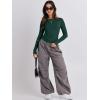 imageANRABESS Womens Long Sleeve Shirts Tight Fitted Going Out Crop Tops Crewneck Basic Tee Y2k Outfits Teens Girls ClothesForest