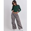 imageANRABESS Womens Long Sleeve Shirts Tight Fitted Going Out Crop Tops Crewneck Basic Tee Y2k Outfits Teens Girls ClothesForest