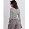 imageANRABESS Womens Long Sleeve Shirts Tight Fitted Going Out Crop Tops Crewneck Basic Tee Y2k Outfits Teens Girls ClothesGrey
