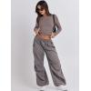 imageANRABESS Womens Long Sleeve Shirts Tight Fitted Going Out Crop Tops Crewneck Basic Tee Y2k Outfits Teens Girls ClothesGrey Khaki