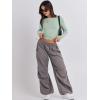 imageANRABESS Womens Long Sleeve Shirts Tight Fitted Going Out Crop Tops Crewneck Basic Tee Y2k Outfits Teens Girls ClothesLight Green