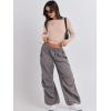 imageANRABESS Womens Long Sleeve Shirts Tight Fitted Going Out Crop Tops Crewneck Basic Tee Y2k Outfits Teens Girls ClothesLight Khaki
