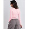 imageANRABESS Womens Long Sleeve Shirts Tight Fitted Going Out Crop Tops Crewneck Basic Tee Y2k Outfits Teens Girls ClothesLight Pink