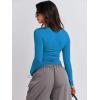 imageANRABESS Womens Long Sleeve Shirts Tight Fitted Going Out Crop Tops Crewneck Basic Tee Y2k Outfits Teens Girls ClothesRoyal Blue