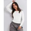 imageANRABESS Womens Long Sleeve Shirts Tight Fitted Going Out Crop Tops Crewneck Basic Tee Y2k Outfits Teens Girls ClothesWhite