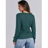 imageANRABESS Womens Long Sleeve V Neck Cable Knit Sweater Jumper 2025 Fall Pullover Top Cute Soft Ladies Dressy Casual OutfitsDeep Green