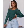 imageANRABESS Womens Long Sleeve V Neck Cable Knit Sweater Jumper 2025 Fall Pullover Top Cute Soft Ladies Dressy Casual OutfitsDeep Green
