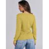 imageANRABESS Womens Long Sleeve V Neck Cable Knit Sweater Jumper 2025 Fall Pullover Top Cute Soft Ladies Dressy Casual OutfitsYellow