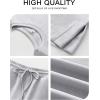 imageANRABESS Womens Lounge Sets 2 Piece Outfits Summer Casual Short Sleeve Sweatsuits Matching Tracksuits Wide Leg Pant SetLight Grey