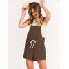 imageANRABESS Womens Overall Shorts Summer Casual Shortalls Loose Bib Rompers Beach Jumpsuit Vacation Jumpers Comfy ClothesCoffee