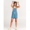 imageANRABESS Womens Overall Shorts Summer Casual Shortalls Loose Bib Rompers Beach Jumpsuit Vacation Jumpers Comfy ClothesDenim Blue