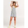imageANRABESS Womens Overall Shorts Summer Casual Shortalls Loose Bib Rompers Beach Jumpsuit Vacation Jumpers Comfy ClothesLight Gray