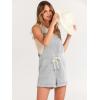 imageANRABESS Womens Overall Shorts Summer Casual Shortalls Loose Bib Rompers Beach Jumpsuit Vacation Jumpers Comfy ClothesLight Gray