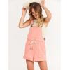 imageANRABESS Womens Overall Shorts Summer Casual Shortalls Loose Bib Rompers Beach Jumpsuit Vacation Jumpers Comfy ClothesPink
