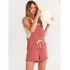 imageANRABESS Womens Overall Shorts Summer Casual Shortalls Loose Bib Rompers Beach Jumpsuit Vacation Jumpers Comfy ClothesRust
