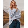 imageANRABESS Womens Oversized Crewneck Long Sleeve Fuzzy Knit Casual Chunky Warm 2025 Fall Pullover Sweaters Top Trendy OutfitsLight Blue